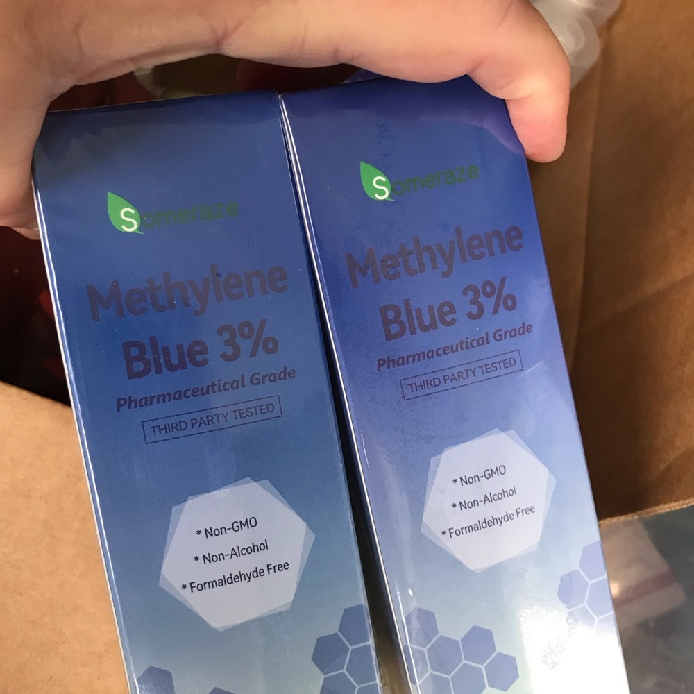 Methylene Blue 3% Pharmaceutical Grade - Blue